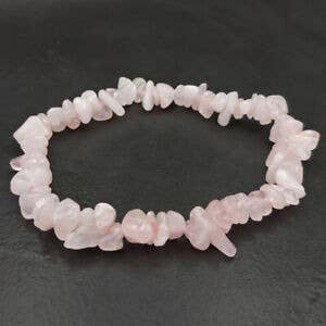 Crystal Chip Gemstone Bead Bracelet New Age Healing Chakra
