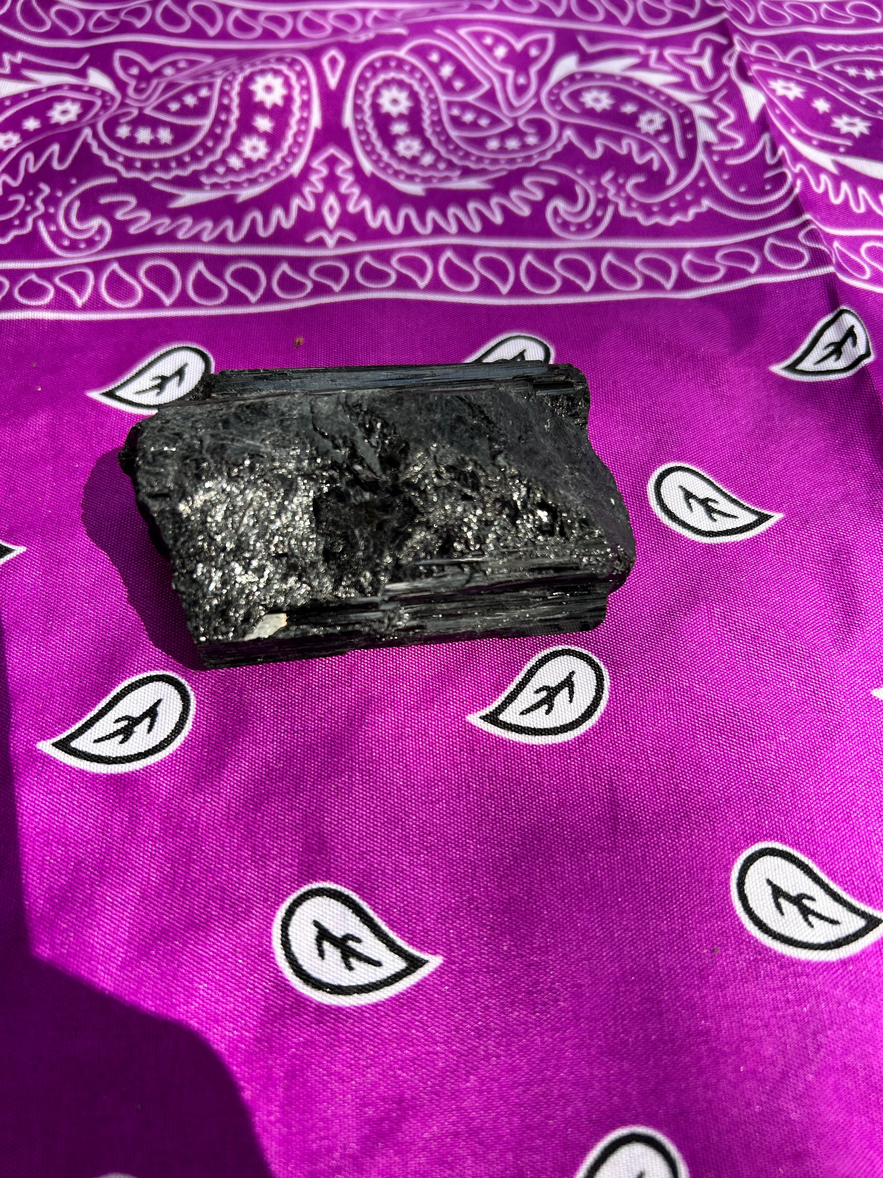 Raw Black Tourmaline