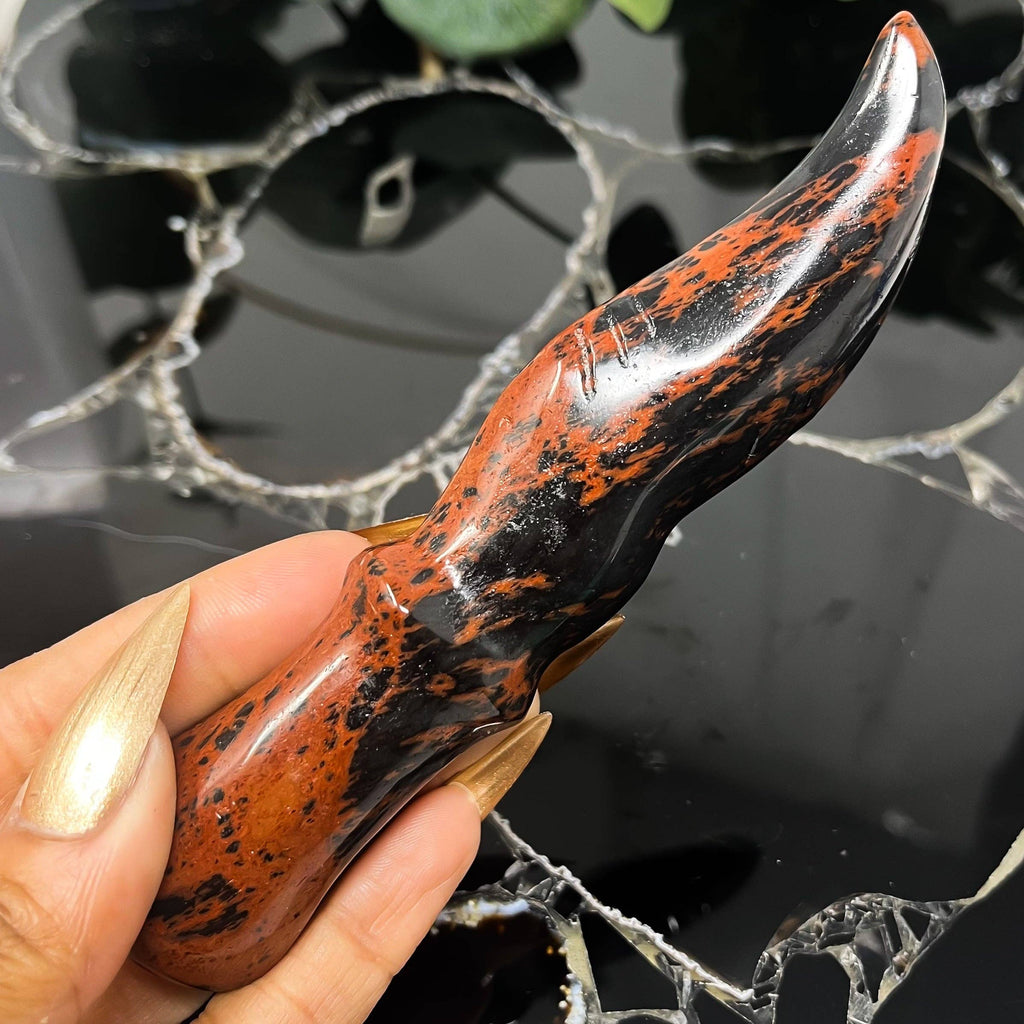 Mahogany Obsidian Dagger