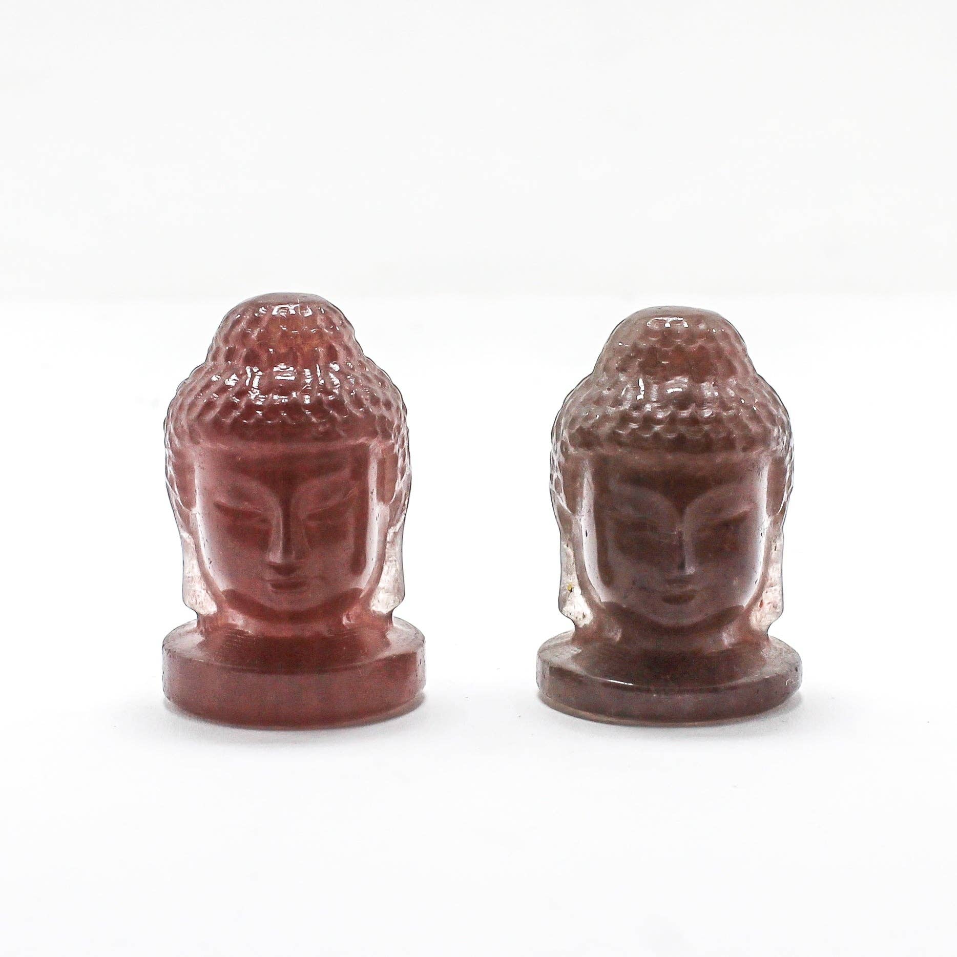 Gemstone Buddha Head Carving