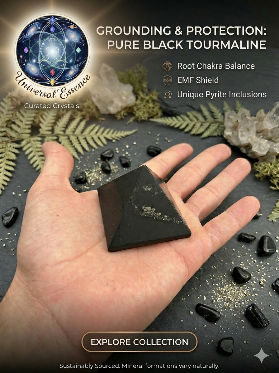 Black Tourmaline pyramids