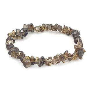 Crystal Chip Gemstone Bead Bracelet New Age Healing Chakra