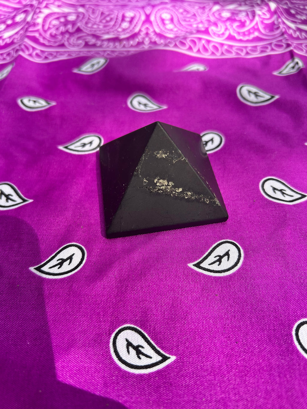 Black Tourmaline pyramids