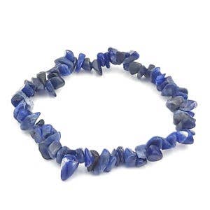 Crystal Chip Gemstone Bead Bracelet New Age Healing Chakra