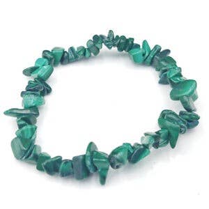 Crystal Chip Gemstone Bead Bracelet New Age Healing Chakra