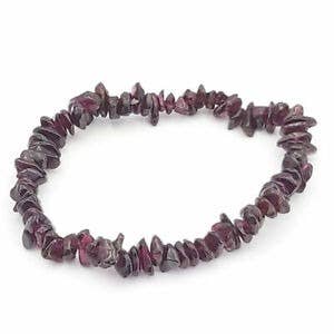 Crystal Chip Gemstone Bead Bracelet New Age Healing Chakra